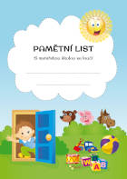 Pamětní list pro MŠ